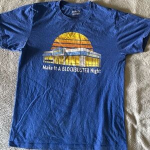 Blockbuster Blue Graphic T-Shirt